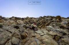 29 A Gaze Blank and Pitiless as the Sun, 20m Sport climb in Mt Tibrogargan