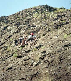 25 King Casper, 25m Sport climb in Mt Tibrogargan